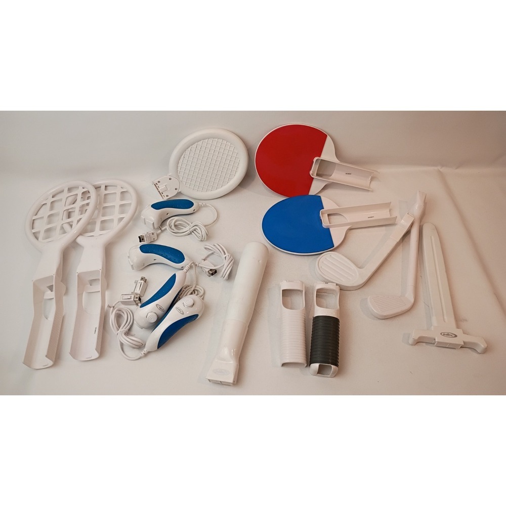 Sports Pack Bundle for Nintendo Wii, Accessory Pack, 15 Pieces